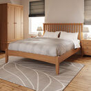 Ashton King-size Bed Frame Light Oak additional 2