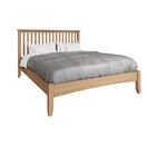 Ashton King-size Bed Frame Light Oak additional 3