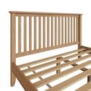 Ashton King-size Bed Frame Light Oak additional 5