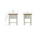 Redcliffe Lamp Table Dove Grey additional 9