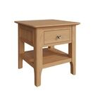 Normandie Lamp Table Light Oak additional 1