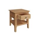 Normandie Lamp Table Light Oak additional 9