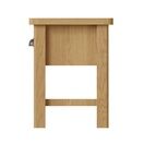 Redcliffe Lamp Table Rustic Oak additional 5