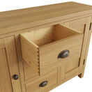 Redcliffe Large Sideboard Rustic Oak additional 8