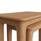 Normandie Nest of 2 Tables Light Oak additional 5