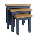 Redcliffe Nest Of 3 Tables Blue additional 2