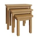 Redcliffe Nest Of 3 Tables Rustic Oak additional 2