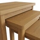 Redcliffe Nest Of 3 Tables Rustic Oak additional 5