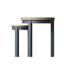 Helston Round Nest of Tables Blue additional 4