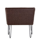 Studded back Bench Brown additional 3