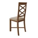 Normandie Upholstered Dining Chair Light Oak (Pair) additional 6