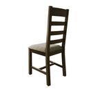 Helston Upholstered Ladder Back Chair Smoked Oak (Pair) additional 7