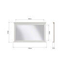 Salcombe Wall Mirror Classic White additional 3