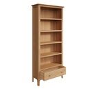 Normandie Wooden Bookcase Light Oak additional 8