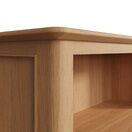 Normandie Wooden Bookcase Light Oak additional 5