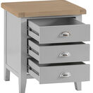 Tresco Grey Large Bedside Cabinet additional 3
