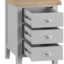 Tresco Grey Bedside Cabinet additional 3