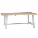 Elberry 1.8m Butterfly Extending Table White additional 1