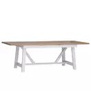 Elberry 1.8m Butterfly Extending Table White additional 4