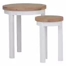 Elberry Round Nest Of 2 Tables White additional 4