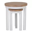 Elberry Round Nest Of 2 Tables White additional 7