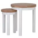 Elberry Round Nest Of 2 Tables White additional 8