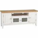 Elberry Large TV Unit White additional 1