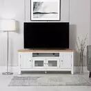 Elberry Large TV Unit White additional 2