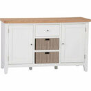 Elberry Large Sideboard White additional 1
