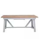 Elberry 1.8m Butterfly Extending Table Grey additional 3