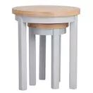 Elberry Round Nest Of 2 Tables Grey additional 5