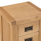 Country St Mawes 3 Drawer Bedside additional 7