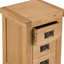 Country St Mawes 3 Drawer Bedside additional 4