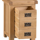 Country St Mawes 3 Drawer Bedside additional 3