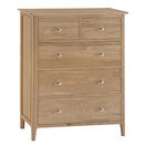 Normandie Jumbo 2 over 3 Drawer Chest additional 5