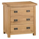 Country St Mawes 3 Drawer Chest additional 2