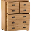 Country St Mawes 4 over 3 Drawer Chest additional 2