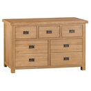 Country St Mawes 3 over 4 Drawer Chest additional 1