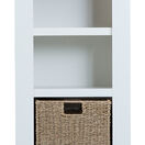 Tresco White Small Narrow Bookcase additional 5
