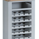 Tresco Grey Wine Cabinet additional 4
