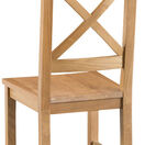 Country St Mawes Cross Back Wooden Dining Chair additional 3