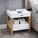 San Francisco Smart Charging Bedside or Lamp Table with Speakers JF402 additional 4