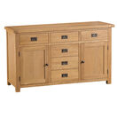 Country St Mawes 2 Door, 6 Drawer Sideboard additional 1