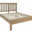 Helston 4'6 Bed with wooden headboard additional 2