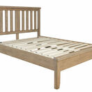 Helston 4'6 Bed with wooden headboard additional 1