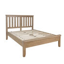 Helston 4'6 Bed with wooden headboard additional 9