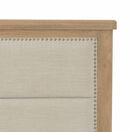 Helston 5' Bed with fabric headboard additional 5