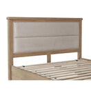 Helston 5' Bed with fabric headboard additional 2