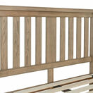 Helston 5' Bed with wooden headboard and drawer footboard additional 4