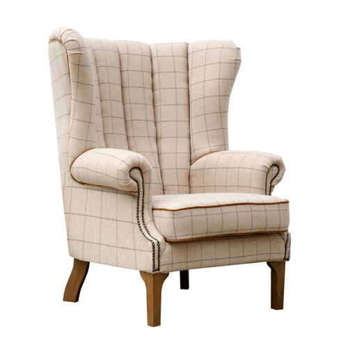 Flutted Wing Chair